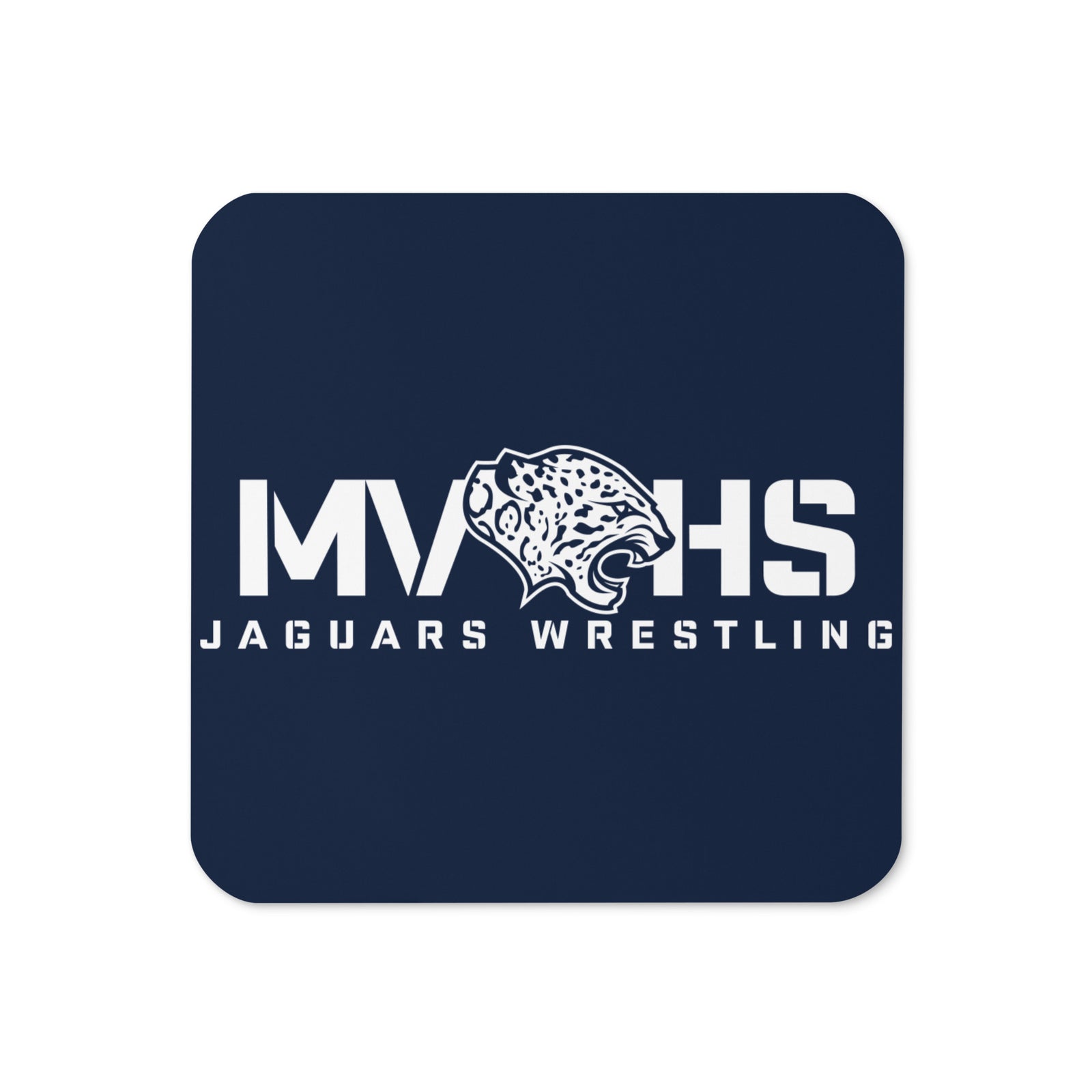 Mill Valley Wrestling Cork Back Coaster