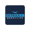 Seagull Wrestling Cork Back Coaster