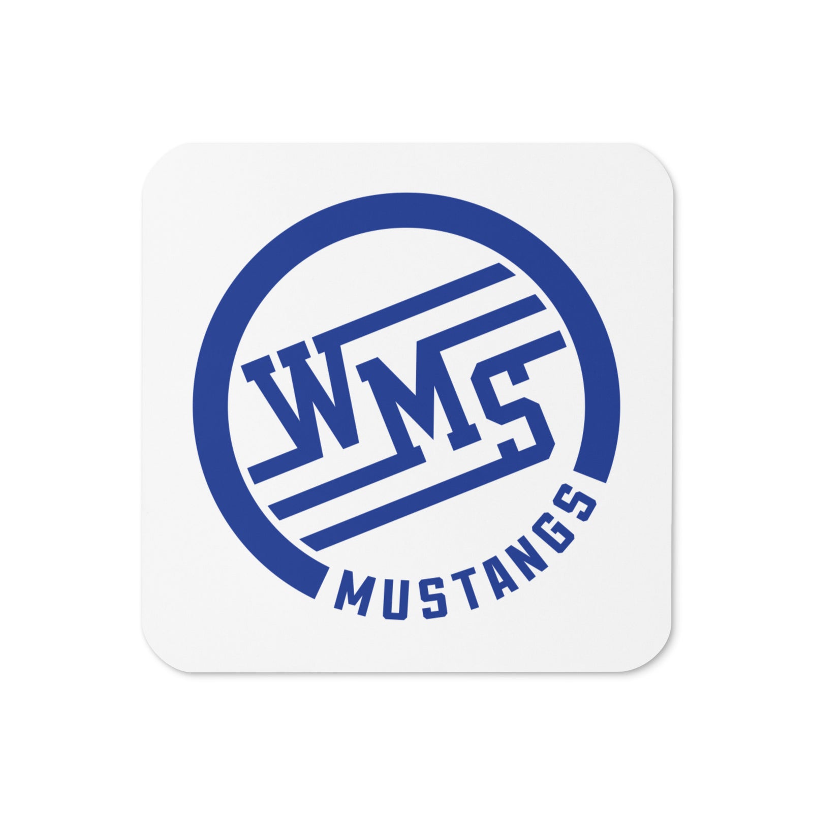 Wheatridge Middle School Cork Back Coaster