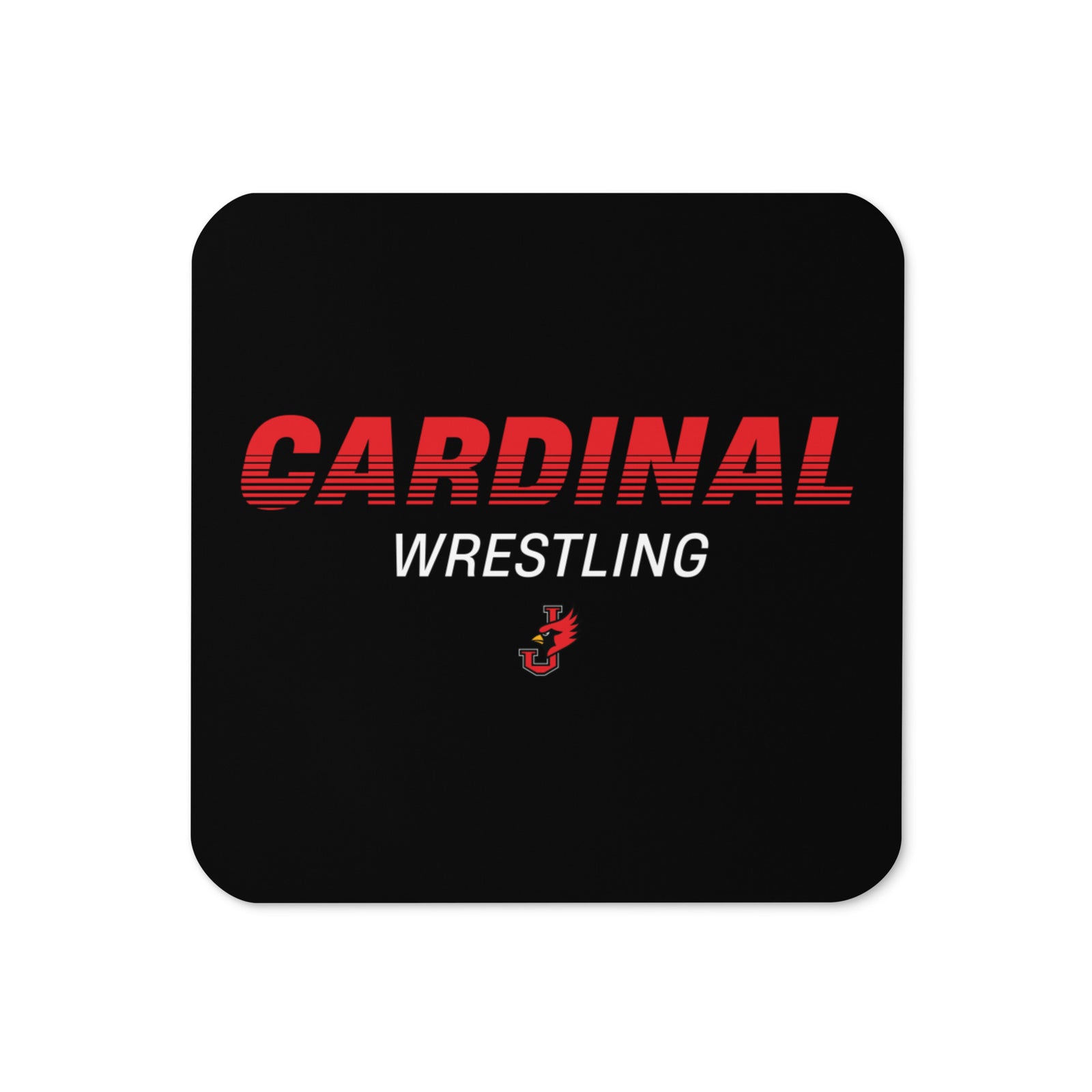 William Jewell Wrestling Cork-Back Coaster