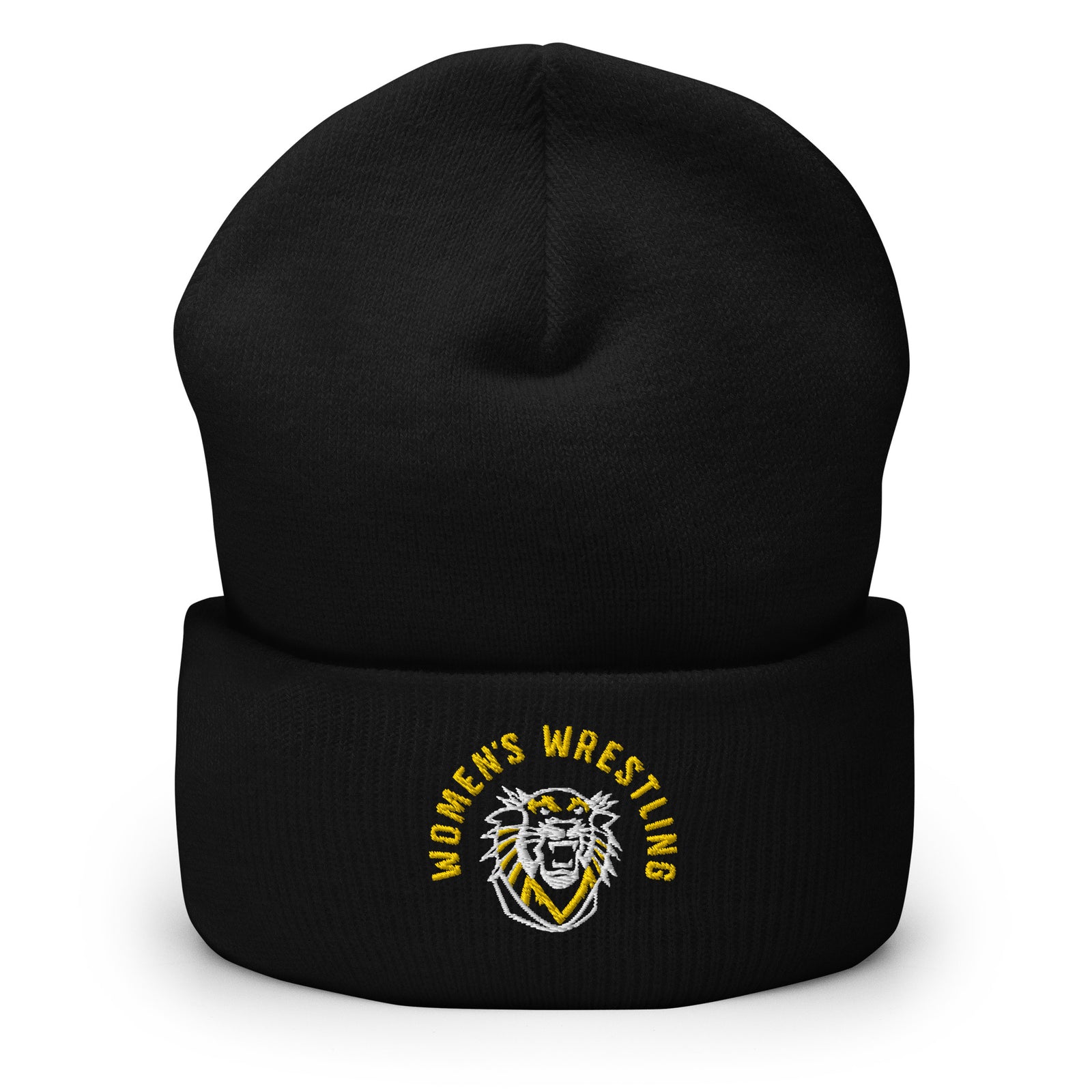 Fort Hays Women's Wrestling Cuffed Beanie