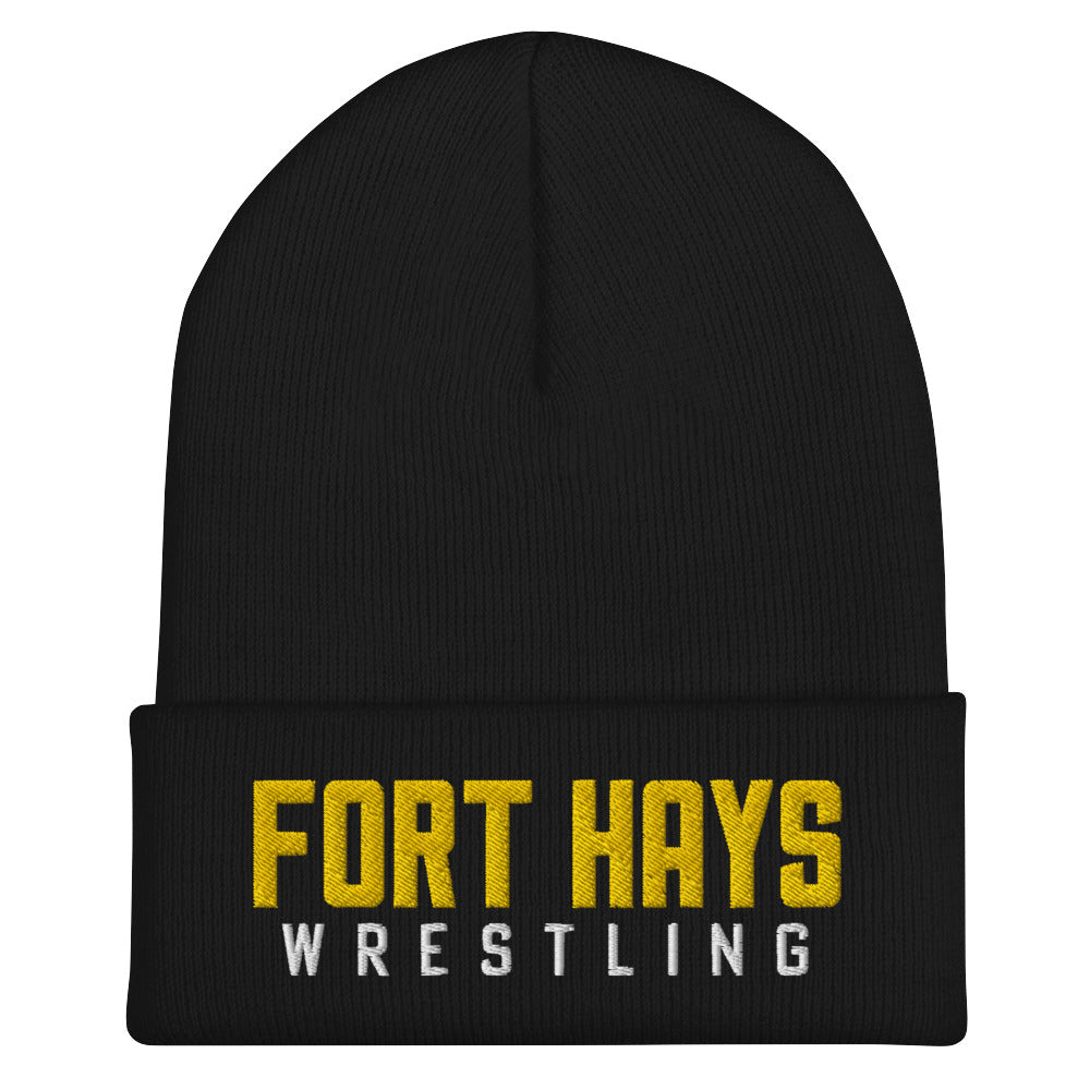 Fort Hays State University Wrestling Cuffed Beanie
