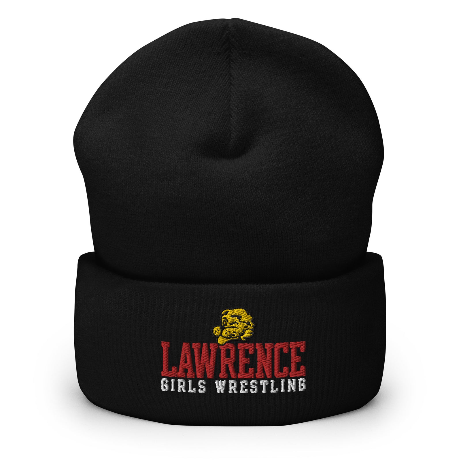 Lawrence Girls Wrestling  Cuffed Beanie