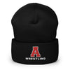 Albuquerque Academy Wrestling Cuffed Beanie