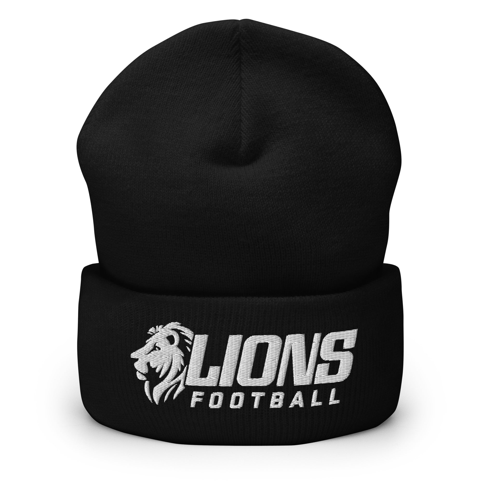 Lions Football Cuffed Beanie