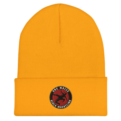 OneMaize Girls Wrestling Cuffed Beanie