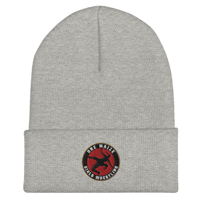 OneMaize Girls Wrestling Cuffed Beanie