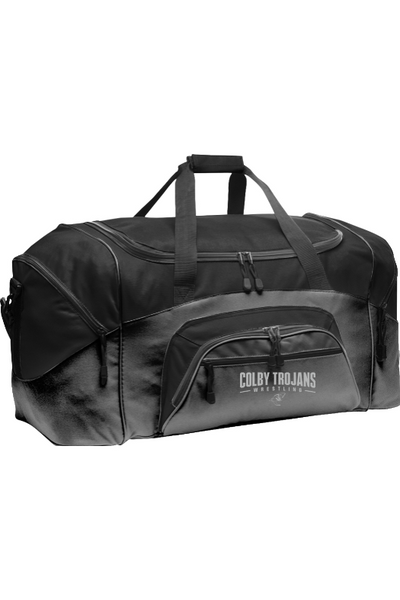 Colby Community College Wrestling Port Authority - Standard Colorblock Sport Duffel. BG99