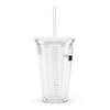 St. Stephen Lutheran Church Cross Only Plastic Tumbler with Straw