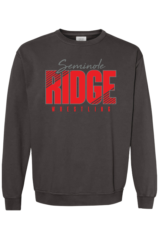 Seminole Ridge High School - Wrestling Comfort Colors Garment-Dyed Sweatshirt