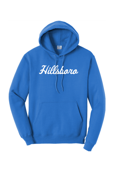 Hillsboro HS Wrestling Port & Company - Core Fleece Pullover Hooded Sweatshirt. PC78H