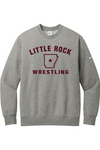 University of Arkansas at Little Rock - Wrestling Nike Club Fleece Sleeve Swoosh Crew NKFD9863
