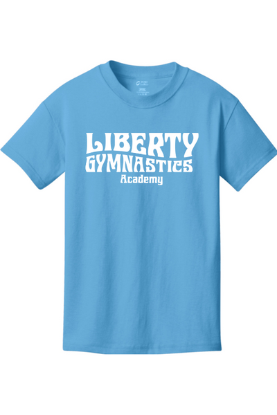 Liberty Gymnastic Academy Port & Company - Youth Core Cotton Tee. PC54Y