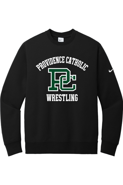Providence Catholic Nike Club Fleece Sleeve Swoosh Crew NKFD9863