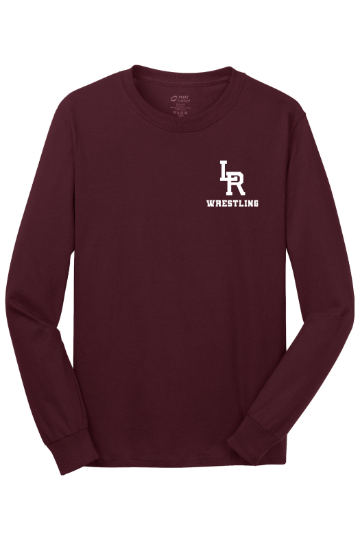 University of Arkansas at Little Rock - Wrestling Port & Company - Long Sleeve Core Cotton Tee. PC54LS