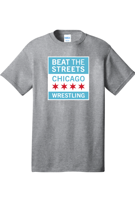 Beat the Streets - Chicago Port & Company - Core Cotton Tee. PC54