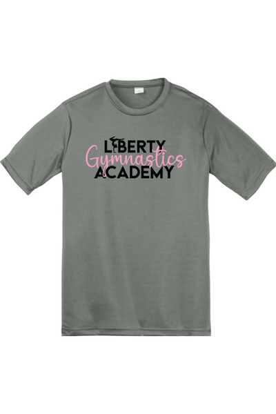 Liberty Gymnastic Academy Sport-Tek Youth PosiCharge Competitor Tee. YST350