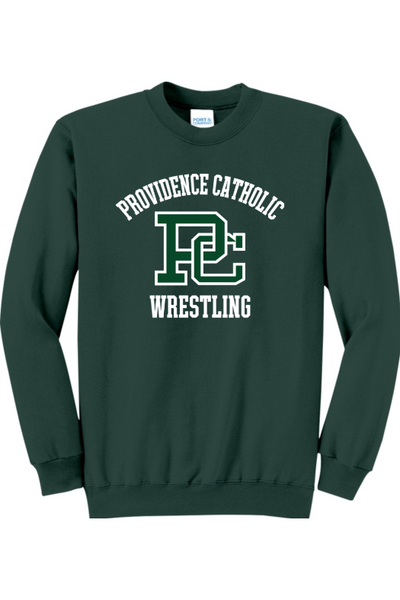 Providence Catholic Port & Company - Core Fleece Crewneck Sweatshirt. PC78
