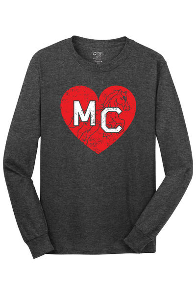 Mill Creek Elementary Port & Company - Long Sleeve Core Cotton Tee. PC54LS