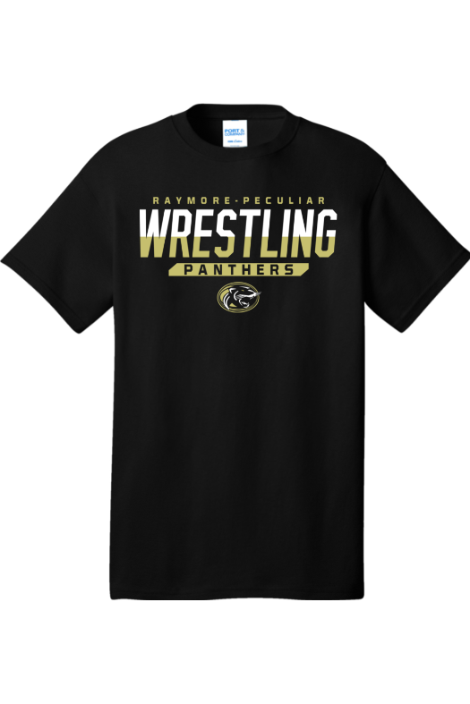 Ray Pec Wrestling Port & Company - Core Cotton Tee. PC54