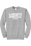 Liberty Gymnastic Academy Port & Company - Core Fleece Crewneck Sweatshirt. PC78