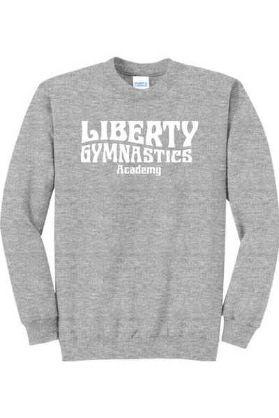 Liberty Gymnastic Academy Port & Company - Core Fleece Crewneck Sweatshirt. PC78