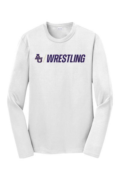 Avila Men's Wrestling Sport-Tek Youth Long Sleeve PosiCharge Competitor Tee. YST350LS