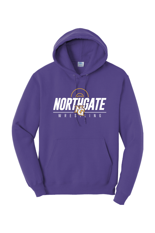 Northgate Middle School Port & Company - Core Fleece Pullover Hooded Sweatshirt. PC78H