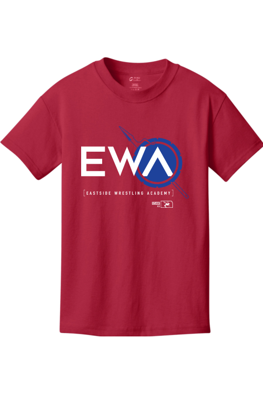 Eastside Wrestling Academy Port & Company - Youth Core Cotton Tee. PC54Y