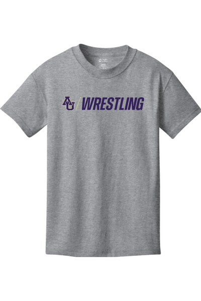 Avila Men's Wrestling Port & Company - Youth Core Cotton Tee. PC54Y