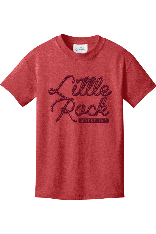 University of Arkansas at Little Rock - Wrestling Port & Company - Youth Core Cotton Tee. PC54Y