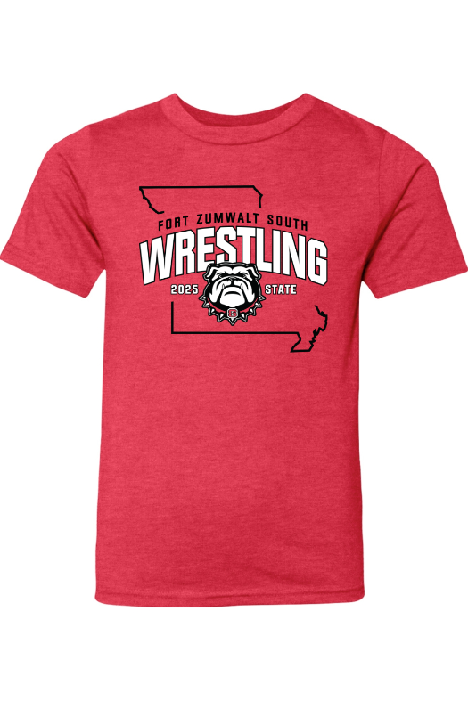 Fort Zumwalt South - 2025 MO STATE Next Level Youth CVC T-Shirt