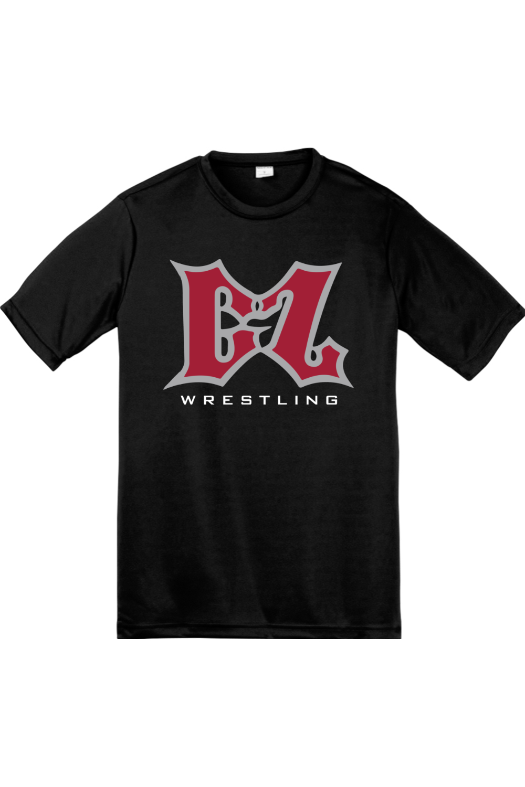 Ground Zero Wrestling Sport-Tek Youth PosiCharge Competitor Tee. YST350