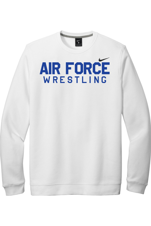 Air Force Wrestling Nike Club Fleece Crew CJ1614
