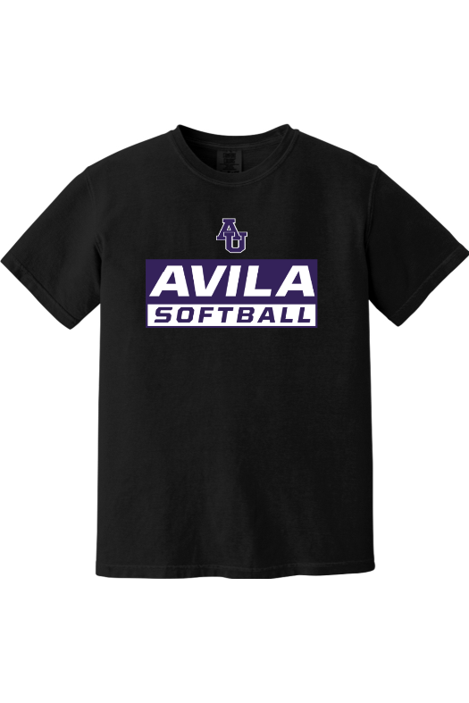 Avila Softball Comfort Colors Garment-Dyed Heavyweight T-Shirt