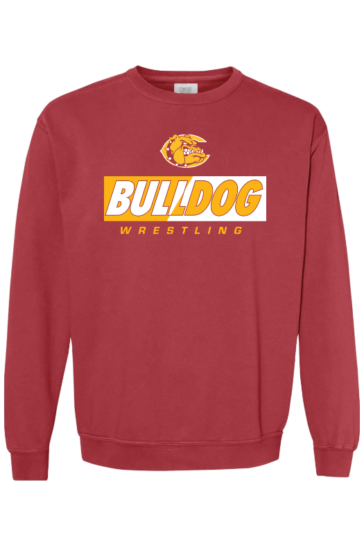 West Allis Central Wrestling Comfort Colors Garment-Dyed Sweatshirt