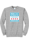 Beat the Streets - Chicago Port & Company - Core Fleece Crewneck Sweatshirt. PC78