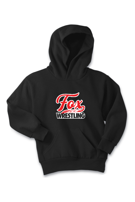 Fox High School Port & Company - Youth Core Fleece Pullover Hooded Sweatshirt. PC90YH