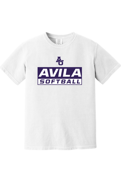 Avila Softball Comfort Colors Garment-Dyed Heavyweight T-Shirt