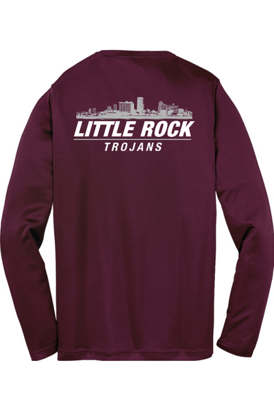 University of Arkansas at Little Rock - Wrestling Sport-Tek Youth Long Sleeve PosiCharge Competitor Tee. YST350LS