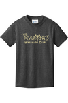 River Rats Wrestling Port & Company - Youth Core Cotton Tee. PC54Y