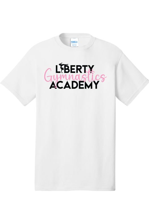 Liberty Gymnastic Academy Port & Company - Core Cotton Tee. PC54