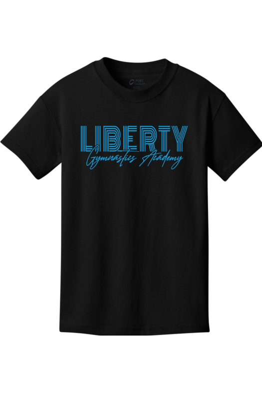 Liberty Gymnastic Academy Port & Company - Youth Core Cotton Tee. PC54Y