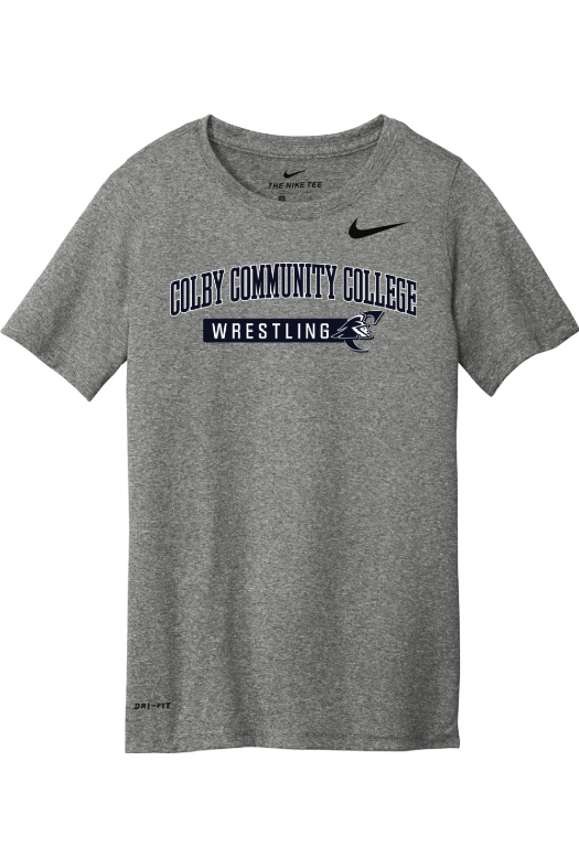 Colby Community College Wrestling Nike Youth Team rLegend Tee DV7317