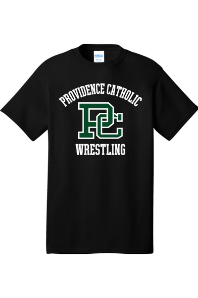 Providence Catholic Port & Company - Core Cotton Tee. PC54
