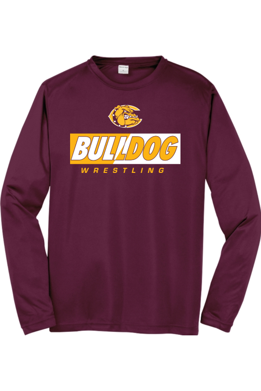 West Allis Central Wrestling Sport-Tek Long Sleeve PosiCharge Competitor Tee. ST350LS