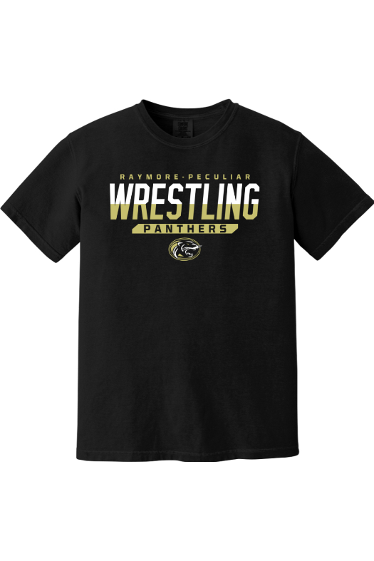 Ray Pec Wrestling Comfort Colors Garment-Dyed Heavyweight T-Shirt
