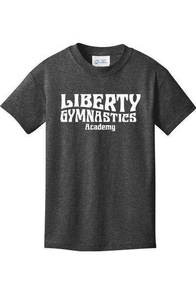 Liberty Gymnastic Academy Port & Company - Youth Core Cotton Tee. PC54Y
