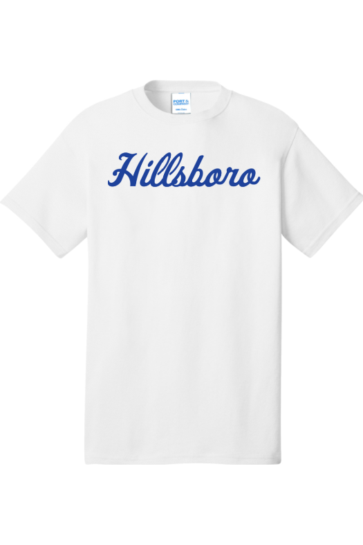 Hillsboro HS Wrestling Port & Company - Core Cotton Tee. PC54