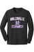 Hallsville Wrestling Port & Company Youth Long Sleeve Core Cotton Tee. PC54YLS